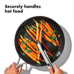 2-Piece Tongs with Nylon Heads Set