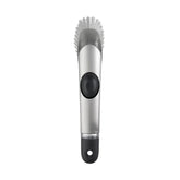 Steel Soap Dispensing Dish Brush