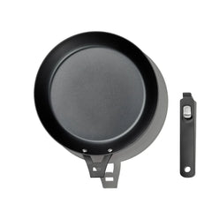 Carbon Steel With Removable Handle 10in Pan