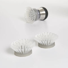 Steel Soap Dispensing Palm Brush