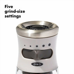 Contoured Mess-Free Pepper Grinder
