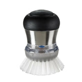 Steel Soap Dispensing Palm Brush
