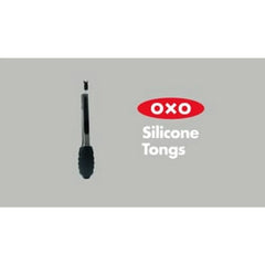9" Tongs With Silicone Heads