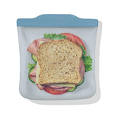 Silicone Reusable Bag Sandwich (28 oz) - Ocean Blue