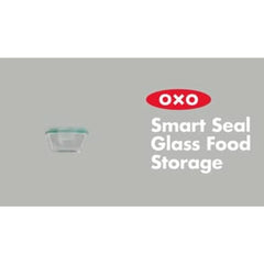 OXO Good Grips 12 Piece Smart Seal Glass Container Set
