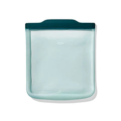 Silicone Reusable Bag - 4 Piece Starter Set - Oat/Lagoon
