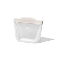 Silicone Reusable Bag - Stand-Up Snack (12 oz) – Oat