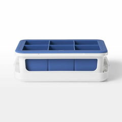 Covered Silicone Ice Cube Tray-Large Cube