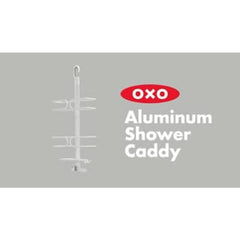 Aluminum 3-Tier Shower Caddy