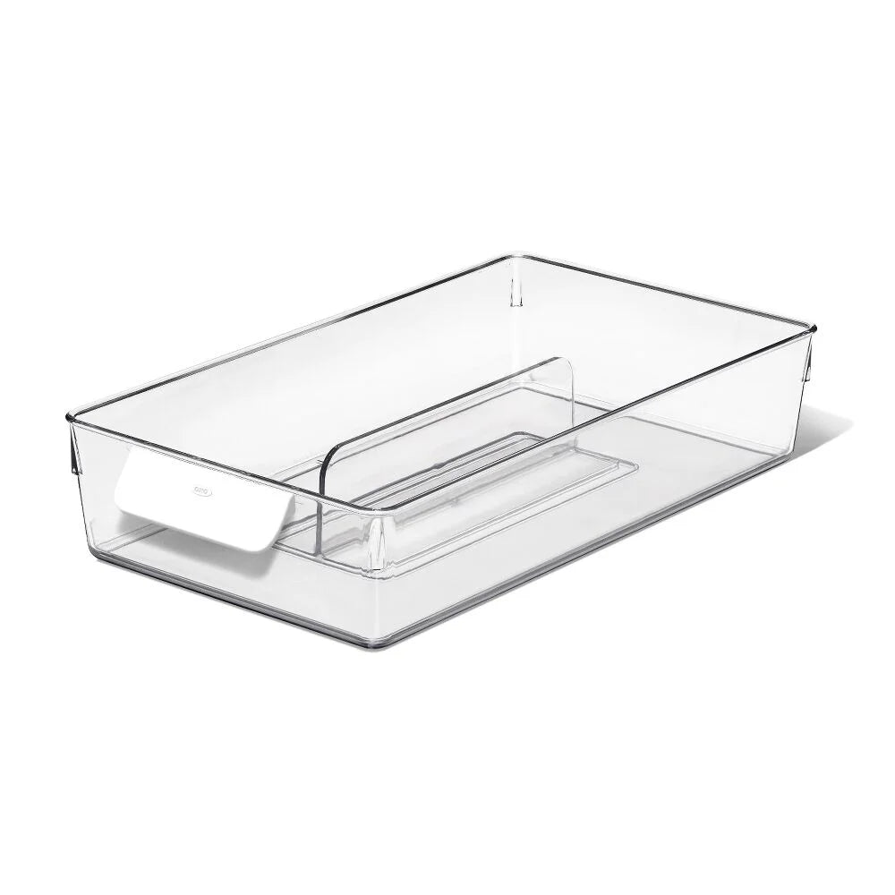 Adjustable Refrigerator Storage Bin