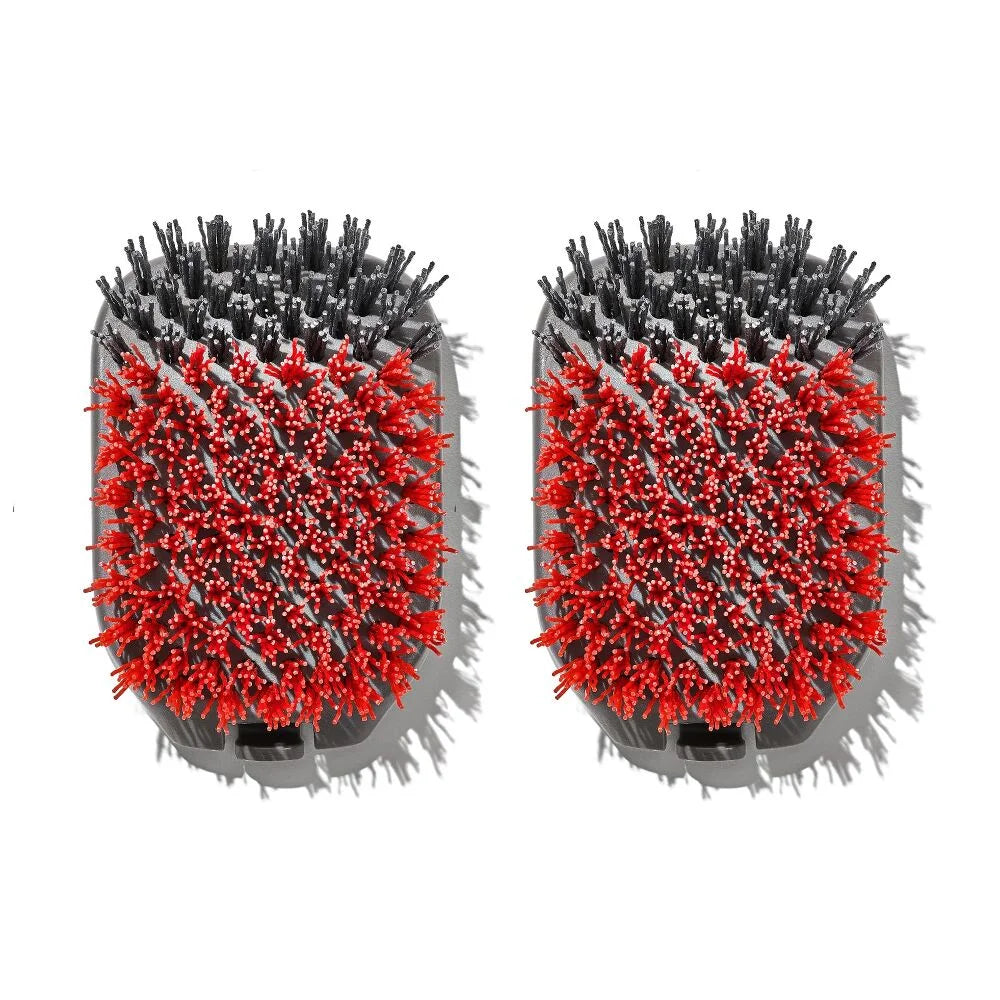 Outdoor Nylon Grill Brush Set of 2 Replacement Heads