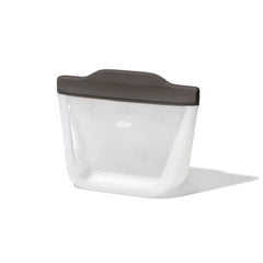 Outdoor Silicone Reusable Stand Up Snack Bag (12 oz)