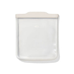 Silicone Reusable Bag - Half Gallon Bag (64 oz) - Oat