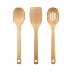 3 Piece Wooden Utensil Set