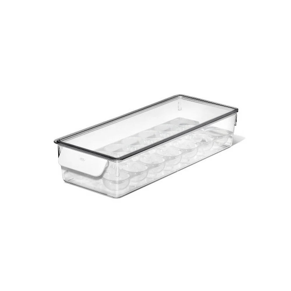Refrigerator Egg Bin With Removable Tray