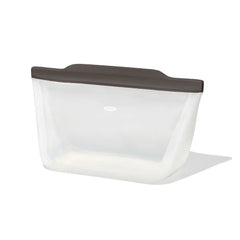 Outdoor Silicone Reusable Stand Up Bag Half Gallon (64 oz)