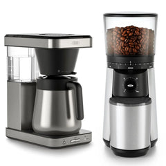 8-Cup Coffee Maker & Conical Burr Coffee Grinder Bundle