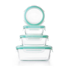 OXO Good Grips 12 Piece Smart Seal Glass Container Set